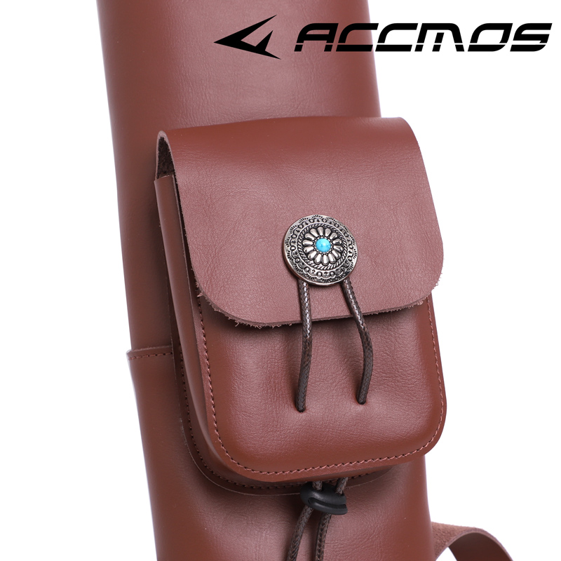 Archery Cowhide Leather Horseb - Quiver Arrow Back reseña y precio