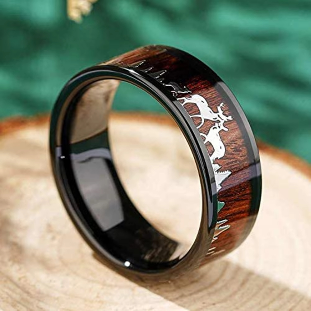 Fashion 8mm Koa Wood Inlay Dee - Wildman Hunting & Outdoor reseña y precio