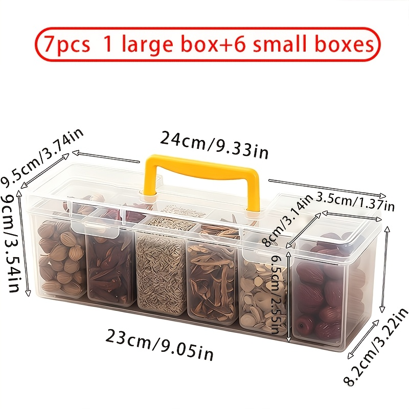 7Pcs Airtight Spice Container  - Outdoor Hunting Kitchen reseña y precio